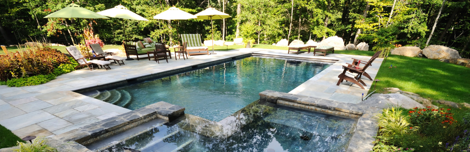 Swimming Pool Built by Pools of Perfection, Serving Purchase, NY