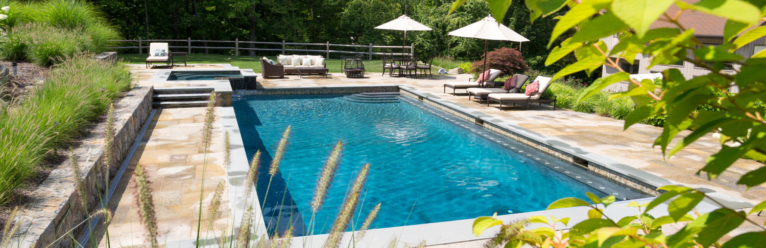 Swimming Pool Built by Pools of Perfection, Serving Harrison, NY