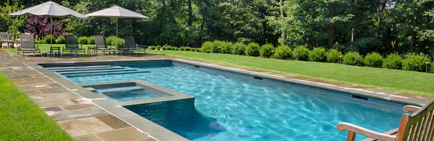 Swimming Pool Built by Pools of Perfection, Serving West Harrison, NY
