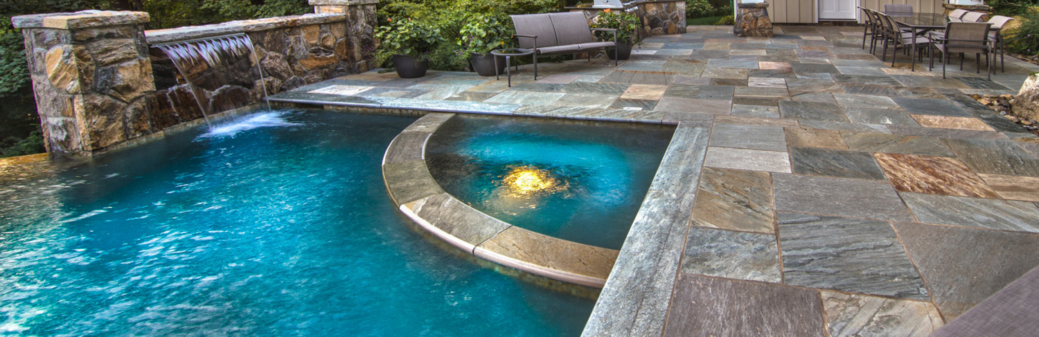 Swimming Pool Built by Pools of Perfection, Serving Pleasantville, NY
